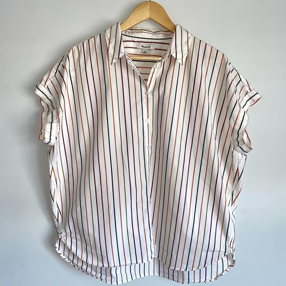 Women's Madewell Size XL Cotton Sleeveless Shirt